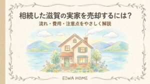 相続した滋賀の実家を売却するには?流れ・費用・注意点を徹底解説