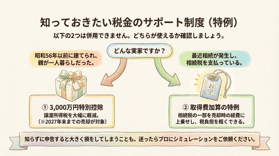 税負担を減らす3つの特例・控除制度