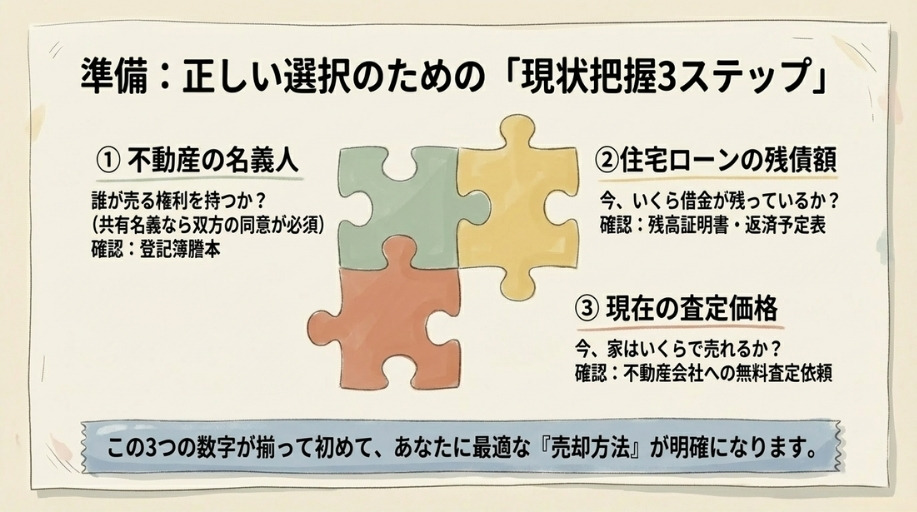 まず確認すべき3つの項目