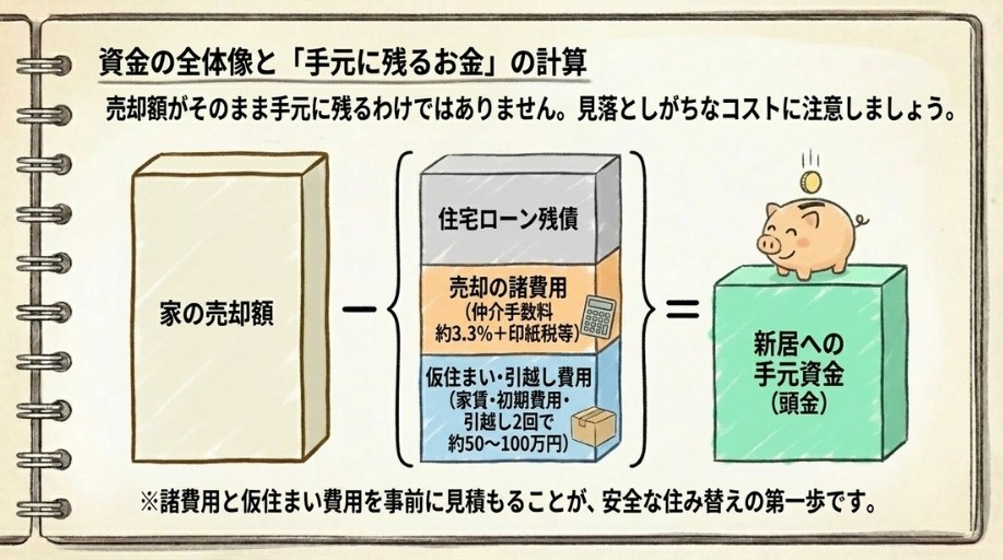 住み替えにかかる費用と税金
