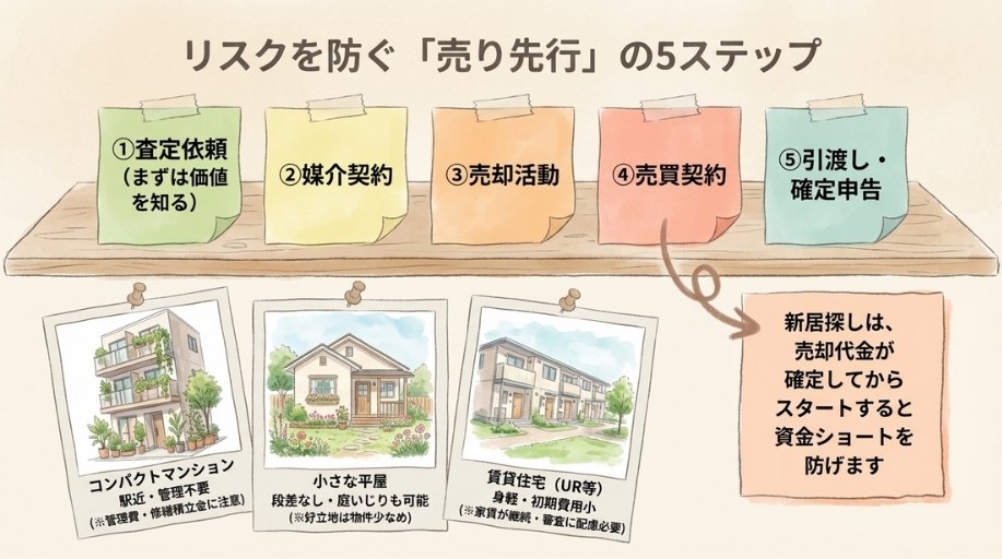 滋賀県で広すぎる家を売却して住み替えるまでの流れ
